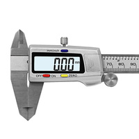 Pied à coulisse numérique électronique en acier inoxydable 6 pouces 150 mm, instrument de mesure, outil de précision