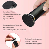 Yumely MN-503 Lime électrique professionnelle pour les pieds, ponceuse à callosités en alliage d'aluminium, machine de pédicure rechargeable, éliminateur de peaux mortes