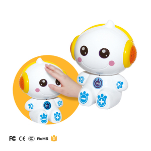 Robot chien interactif pour enfants, chiot intelligent éducatif, machine à raconter des histoires musicales, jouet éducatif pour nouveau-nés avec USB - Product Image 2