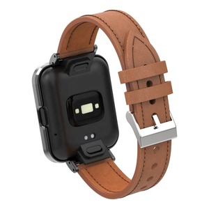 Correas de Reloj de Cuero para Hombre y Mujer, Correas de Cuero de Becerro para <span class=keywords><strong>Xiaomi</strong></span> Mi Redmi <span class=keywords><strong>Watch</strong></span> 2 <span class=keywords><strong>Lite</strong></span> - Product Image 5