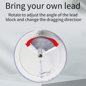 107mm 124mm mar direccional ajustable pesca curricán disco de buceo pesca Walker Downriggers <span class=keywords><strong>Dipsy</strong></span> Diver - Product Image 4