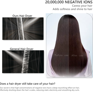 Tốc độ cao 110000RPM động cơ thổi Máy sấy tóc chuyên nghiệp 1300-watt ion Máy Sấy Tóc cho tiệm và khách sạn - Product Image 5