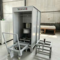 Cabine de peinture électrostatique multifonctionnelle à pulvérisation directe d'usine, cabine de peinture manuelle électrostatique, four de polymérisation haute température
