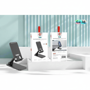 Supporto da tavolo regolabile di 360 gradi rotanti compatibile con iPad e altri dispositivi in alluminio e acciaio - Product Image 2