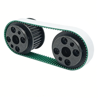 Timing Pulley GT2 32T Timing Pulley 56 Ukuran Lubang 32 Gigi Pulley untuk Set Pulley Sabuk Timing 6mm