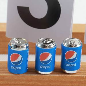 Mini bebida resina simulación Mini lata ornamento DIY caja del teléfono móvil tablero de estacionamiento Material botella pequeña tienda de conveniencia - Product Image 4