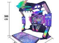 Nouvelle Machine d'Arcade de Danse à Deux Joueurs Style 2026, Grande Machine Musicale, Équipement d'Amusement à Monnayeur pour Centre de Jeux