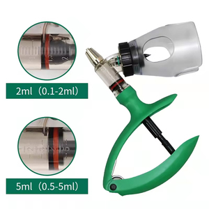 Injecteur automatique réglable à remplissage continu, volume d'injection facile à contrôler, idéal pour la vaccination des bovins, des porcs, des moutons et des chèvres - Product Image 3