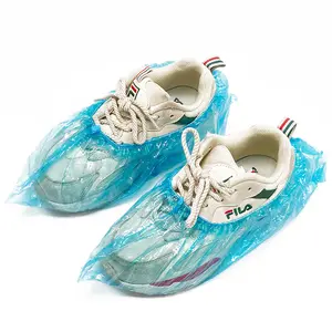 Cubierta de zapato desechable lona de plástico cubierta de zapato impermeable