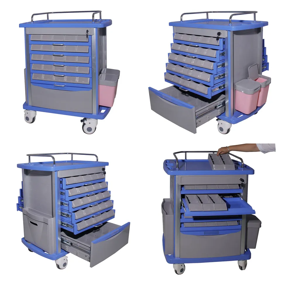 Factory Price Medical Trolley Drug Cart