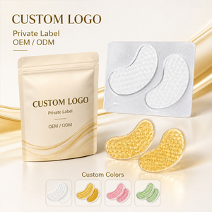 Patch Gel <span class=keywords><strong>Occhi</strong></span> Premium al Collagene Cristallino Oro Bianco Idratanti per Occhiaie e Borse Sotto gli <span class=keywords><strong>Occhi</strong></span> OEM ODM - Product Image 5