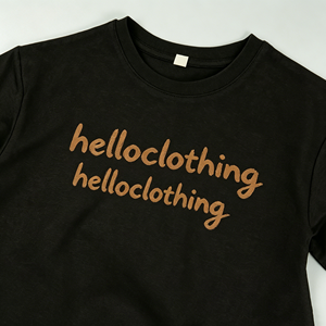 Nueva Camiseta de Verano con Estampado de Letras, Holgada, de Manga Corta, Estilo Coreano, Moderna, para Niños y Niñas - Product Image 3