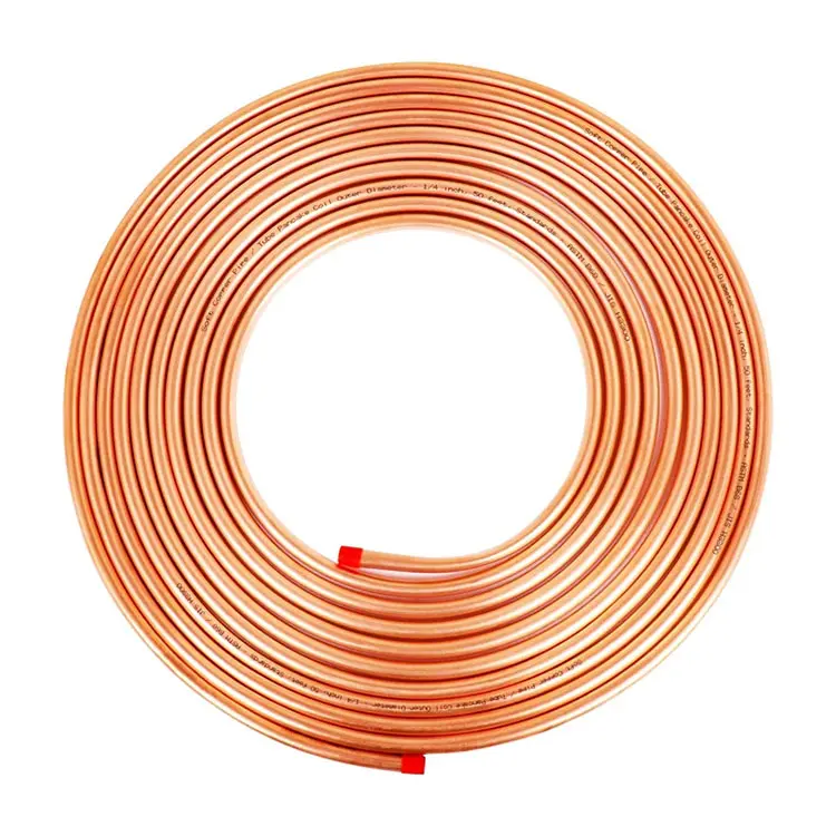 Good Price Large Stock C10100 C11000 C12200 C12500 Oxygen-Free Pancake Tubing Coil For Refrigeration or Air Conditioner