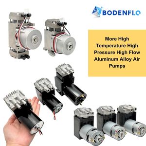 Bodenflo taşınabilir tıbbi emme vakum pompası yüksek akış 20L/40L/60L/70L 24V/12VDC BLDC elektrik PWM pistonlu pompa yapısı ile - Product Image 6