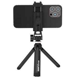 Medarig 1/4 Rosca Buraco Sapata Fria Monte Telefone Tripé com Suporte do Telefone para Todos os Telefones Móveis para Uso de Mesa - Product Image 2