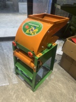 Vente directe usine : Batteuse à maïs commerciale robuste, sans épluchage, machine 2-en-1 pour décortiquer et écaler le maïs, idéale pour la ferme