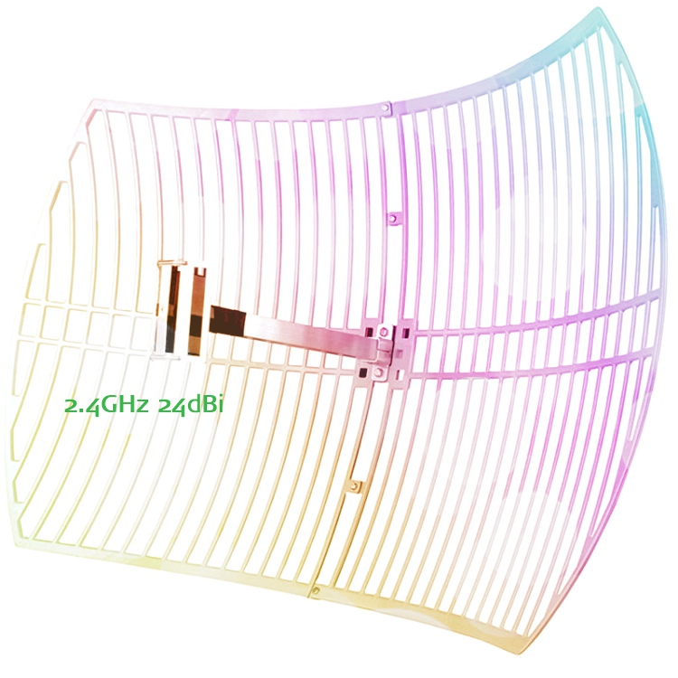 HWATEL materias primas de fábrica 2,4G 30dBi ganar red plato de antena wifi 20km por WLAN