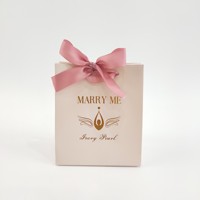 Sacs cadeaux de luxe en papier blanc écologiques personnalisés avec votre propre logo