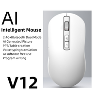 Nuevo Ratón Inalámbrico con Voz AI 2.4G, Traducción, Escritura, Dibujo, Formularios, Inteligencia Artificial, Ratón Deepseek