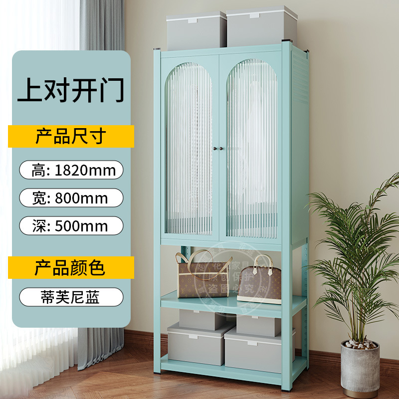 Upper pair of doors-tiffany blue