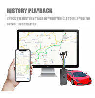Localisateur d'itinéraire historique en temps réel 4G Mini dispositif de suivi GPS de véhicule pour moto prise en charge de la fonction SOS et Mico