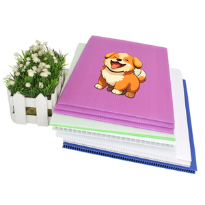 Custom Printed PP Hollow Board Anti Aging Fluted Plastic <b>Sheet</b> For Promotional Signage Event Advertising Usage - Product Image 2