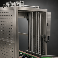 Système de manutention de chariots en acier inoxydable pour le chargement et le déchargement automatique de plateaux sur rayonnages industriels pour ligne de production de boulangerie