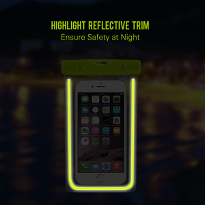 กระเป๋าใส่โทรศัพท์มือถือกันน้ำเรืองแสงใต้น้ำชายหาดอเนกประสงค์กระเป๋า PVC ใสสำหรับเล่นสกีใต้น้ำ - Product Image 5