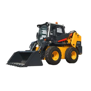 Động Cơ Diesel Gói Thương Mại Mini 1ton Skid Steer Mini Digger Loader 395B