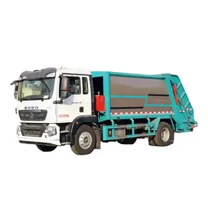 Sinotruk Howo 8 m3 Mobile Compactor Müllwagen 4x2 12cbm Müll komprimierter LKW