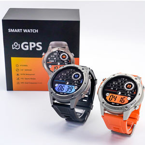 Orologio Smart <span class=keywords><strong>GPS</strong></span> Sportivo DM56 2026 con Chiamate BT, AMOLED da 1.43", Batteria da 500mAh, Impermeabile 5ATM, Monitoraggio della Salute per Uomo - Product Image 1