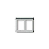 <b>Frame</b> For 2 Modules 2x1 Light <b>Grey</b> 28x23.5x5.5 Door Window <b>Frame</b> - Product Image 1