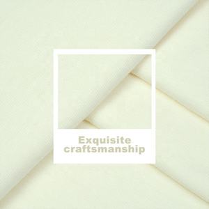 Tissu <span class=keywords><strong>Jersey</strong></span> Tricoté Peigné 100% Coton 21S 180 g/m² Léger et Doux pour T-shirts, Lingerie, Pyjamas, Sous-vêtements et Hauts – Vente en Gros - Product Image 4