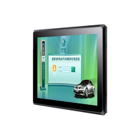 Panel PC Industrial Personalizado de 12"-15" Pulgadas, Pantalla LCD de Aleación de Aluminio Resistente al Agua con VGA/HDMI, Todo en Uno, Linux