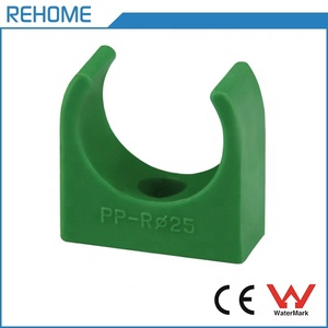 Chất lượng tuyệt vời Polypropylene đường ống dẫn nước lắp PPR phụ kiện đường ống phụ kiện nhựa ống phẳng kẹp - Product Image 2