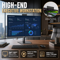 PC de jeu tout-en-un avec carte graphique GTX 1650 4 Go, écran 24/27 pouces FHD 1920x1080, processeur Intel Core i5, DDR4, SSD, Windows 11, Bluetooth pour le jeu
