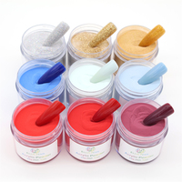 Vente chaude 1oz professionnel ongles acrylique trempage poudre séchage rapide en vrac en gros par Ellis Nail