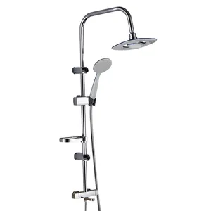 Cromo Terminado ABS Top preço de fábrica nova prata chuva banheiro chuveiro Do Banheiro Rain Shower cabeça