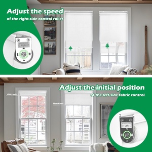 Su misura prezzo all'ingrosso Semi oscurante tessuto impermeabile tende a rullo senza fili per gli uffici - Product Image 4