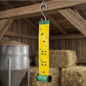 Vliegenpapier Ultra Sterke Kleefkracht Ecologisch Waterdicht Anti-UV Vliegenvanger Lint Zonder Chemicaliën Vliegenverdelger Binnen Buiten - Product Image 5