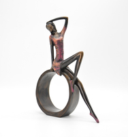 Modèle de ballet dansant pour femmes, moules en résine, sculptures en silicone, décoration de la maison, artisanat en résine, les plus populaires