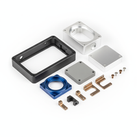 Boîtier de projecteur portable en aluminium usiné CNC de précision, haute dissipation thermique, boîtier métallique de protection pour cinéma maison