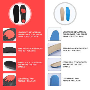 Sol Sepatu EVA Anti Guncangan yang Dapat Disesuaikan untuk Pria dan Wanita, Pereda Nyeri Kaki Rata - Product Image 4