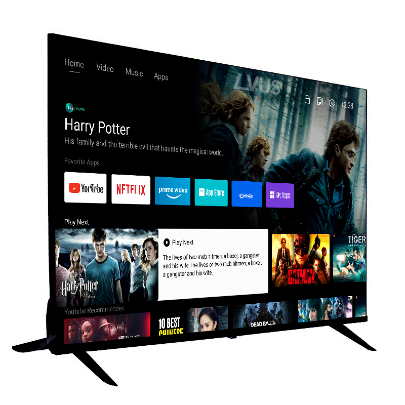 Normal Led <strong>Tv</strong> Sets Wholesale Factory Price Accept Custom OEM Television Smart <strong>Tv</strong> 32 40 43 50 55 65 75 85 <strong>Inch</strong> Android <strong>TV</strong>