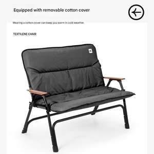 Chaises de jardin pliantes de style européen de haute qualité, épaisses, pour le camping, le jardin, la terrasse - Product Image 2