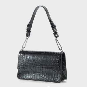 Sacs à bandoulière AndoBag à motif crocodile pour femmes, sac sous le bras en cuir de vache véritable, tendance, 2306 - Product Image 3
