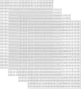 78105 13.6 \ "x 22.5 \" יריעות פלסטיק לסרוג רקמה סריגה סריגה עבודות יד ידיות פלסטיק - Product Image 1