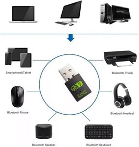 อะแดปเตอร์ไวไฟแบบพกพา ชิป <span class=keywords><strong>Realtek</strong></span> 8821CU ไร้สาย 600Mbps มินิดองเกิล BT USB ไม่ต้องใช้ไดรเวอร์ เสาอากาศในตัว สำหรับพีซี/แล็ปท็อป/แท็บเล็ต - Product Image 3