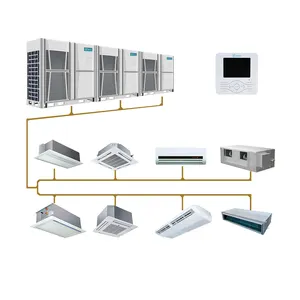 VRF 시스템 DC 인버터 5000 6000 12000 Btu 멀티 AC 분할 기후 Maison 미니 l 1/1.5/2.5/5 톤 중앙 에어컨