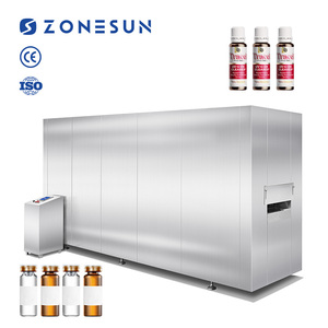 Автоматическая туннельная сушильная машина ZONESUN ZS-UVS3 из нержавеющей стали 304 для стерилизации и сушки косметических стеклянных флаконов и виал - Product Image 1
